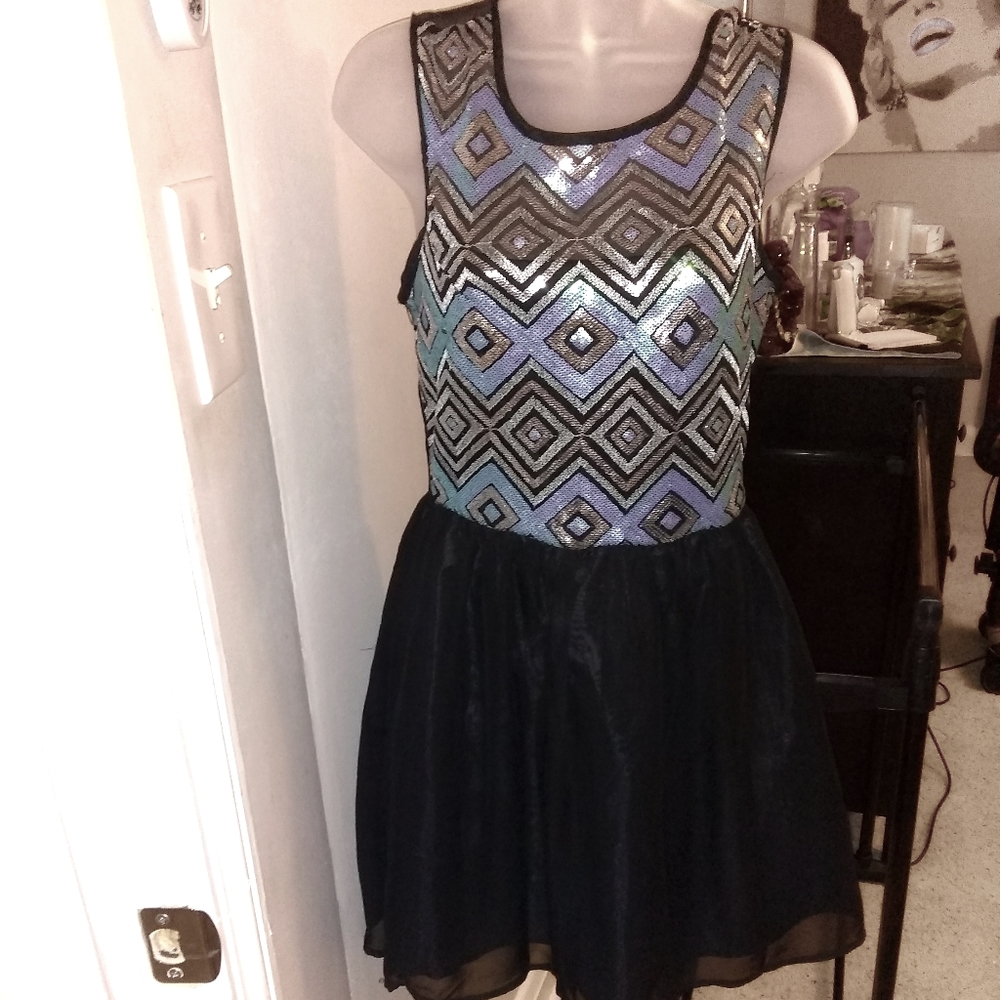 Sequence top princess bottom dress